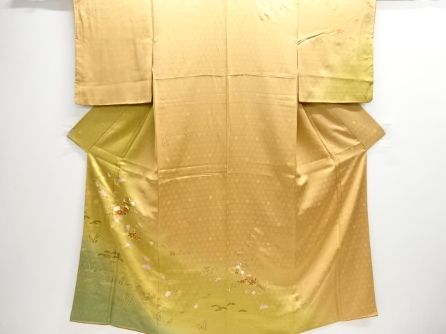 Japanese Kimono / Homongi Tsukesake Silk